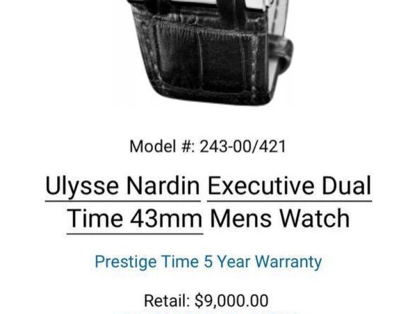 Ulysse Nardin Executive Dual Time