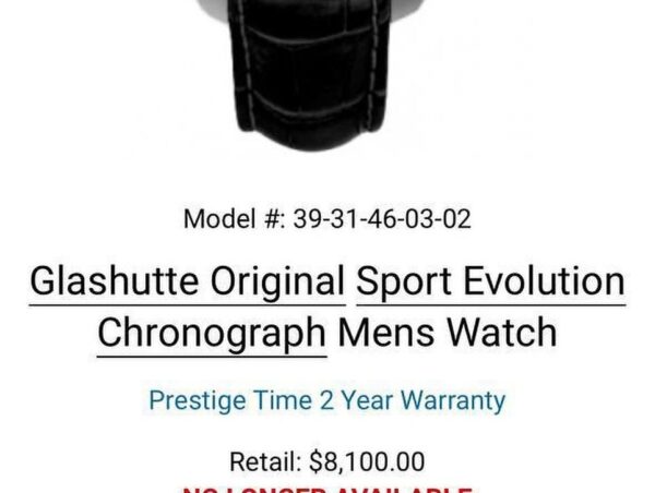 Glashutte Original Sport Evolution Chronograph