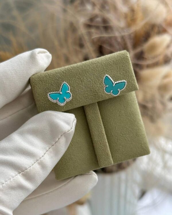 Van Cleef & Arpels Sweet Alhambra Butterfly Turquoise