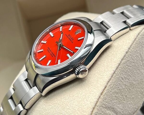 Rolex Oyster Perpetual 31 Coral Red