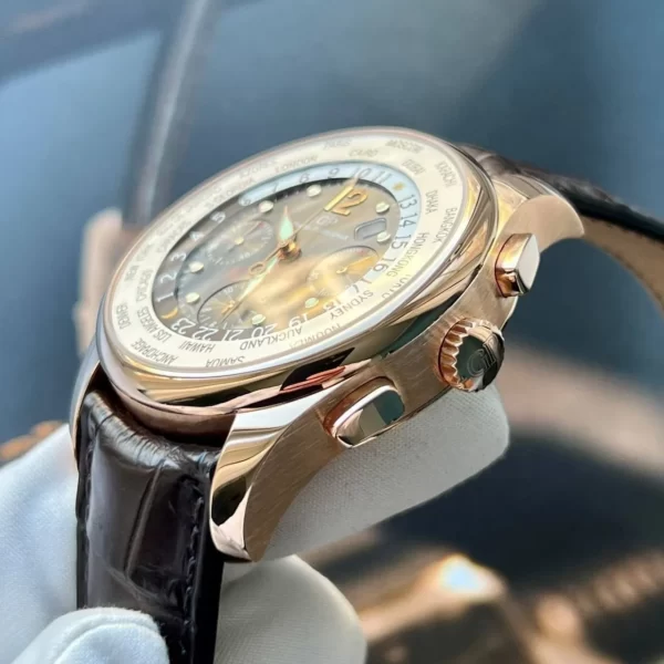Girard-Perregaux World Time Chronograph Rose Gold