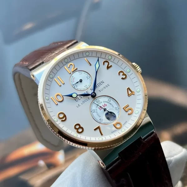 Ulysse Nardin Maxi Marine Chronometer Gold/Steel