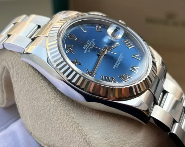 Rolex Datejust II Gold/Steel Blue Azurro