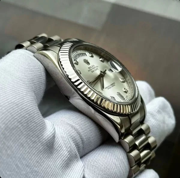 Rolex Day-Date II President White Gold 41mm