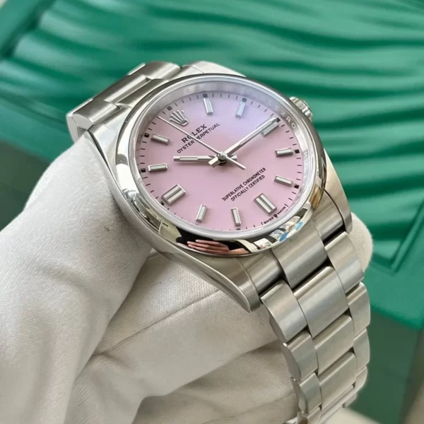 Rolex 126000 Oyster Perpetual 36 Candy Pink Dial