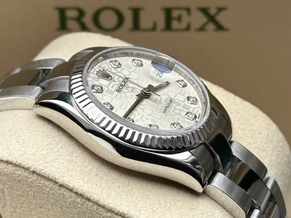 Rolex Datejust 31 Gold/Steel Diamond Dial