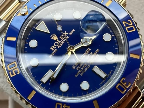 Rolex Submariner Date Gold/Steel Blue