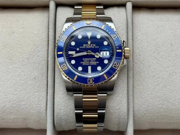 Rolex Submariner Date Gold/Steel Blue