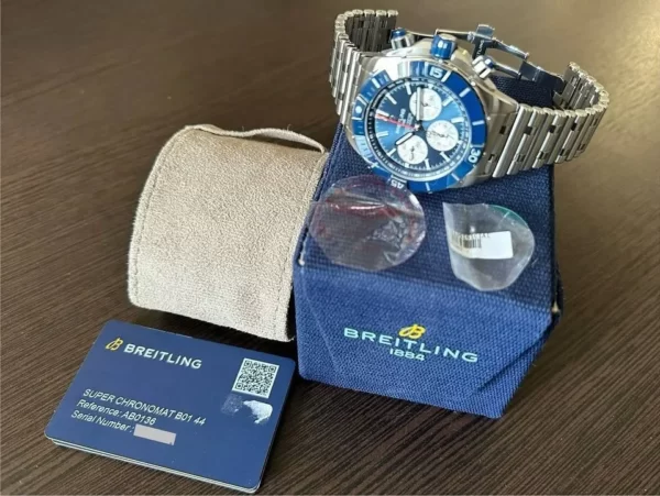 Breitling Super Chronomat B01 Blue